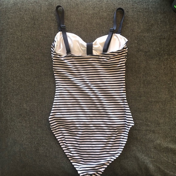 Next UK stripy swimsuit size 12 - Picture 4 of 6